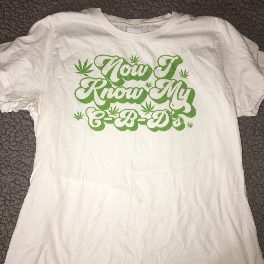 NWOT Message Tee - Picture 4 of 4